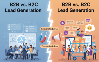 B2B vs. B2C Lead Generation: Key Differences Explained