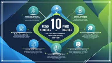10 Proven Strategies for B2B Lead Generation in 2025-2026